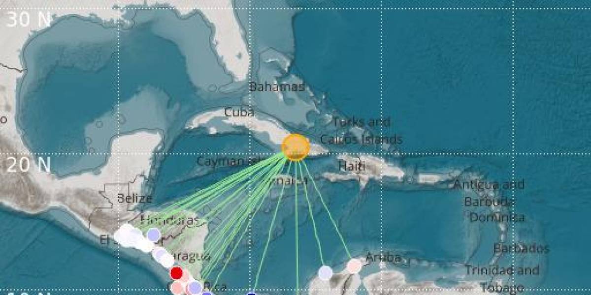 Terremoto de magnitud 5,9 sacude sureste de Cuba