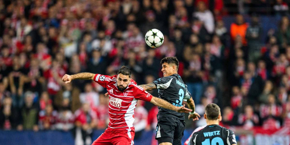 Bayer Leverkusen, con Piero Hincapié de titular, empató ante el Brest en Champions League