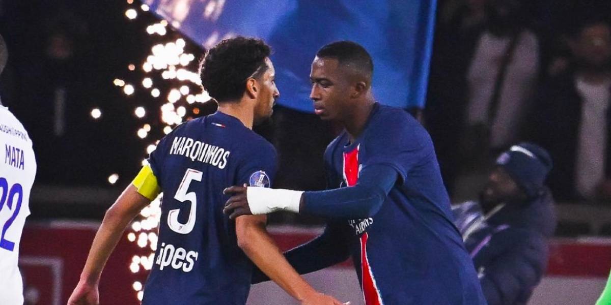 El PSG de Willian Pacho derrotó Olympique de Lyon por la Liga Francesa