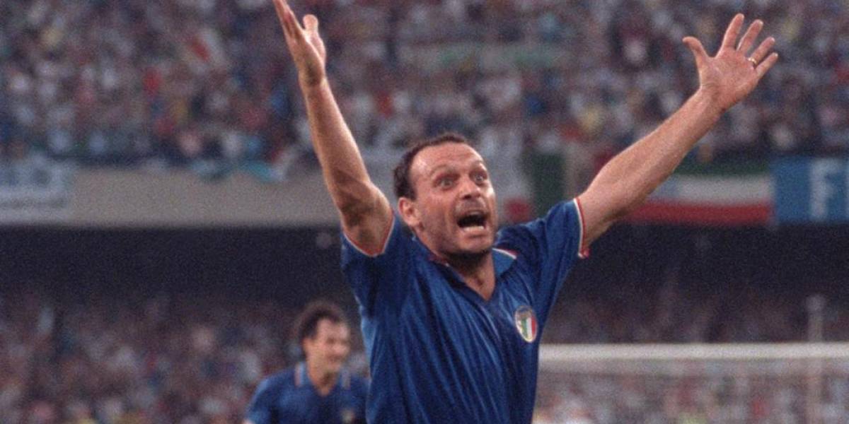 Toto Schillaci, mítico delantero italiano, falleció a los 59 años