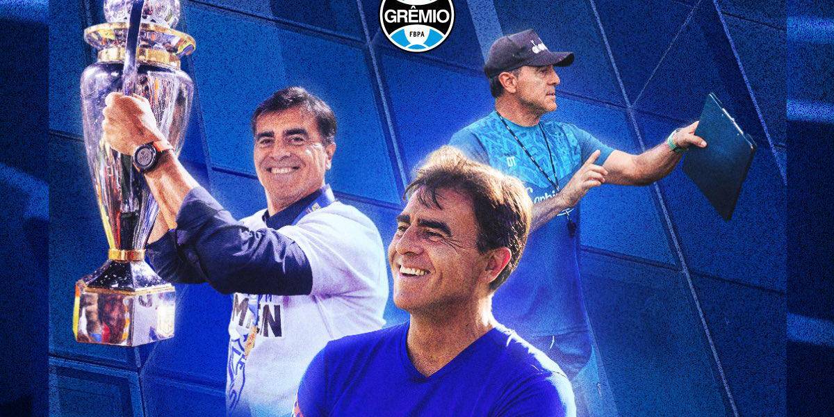 Gremio anunció a Gustavo Quinteros como su nuevo entrenador