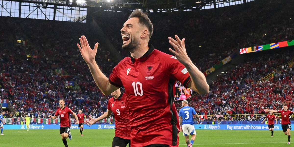El albanés Nedim Bajrami marca a los 23 segundos el gol más rápido en la historia de la Eurocopa