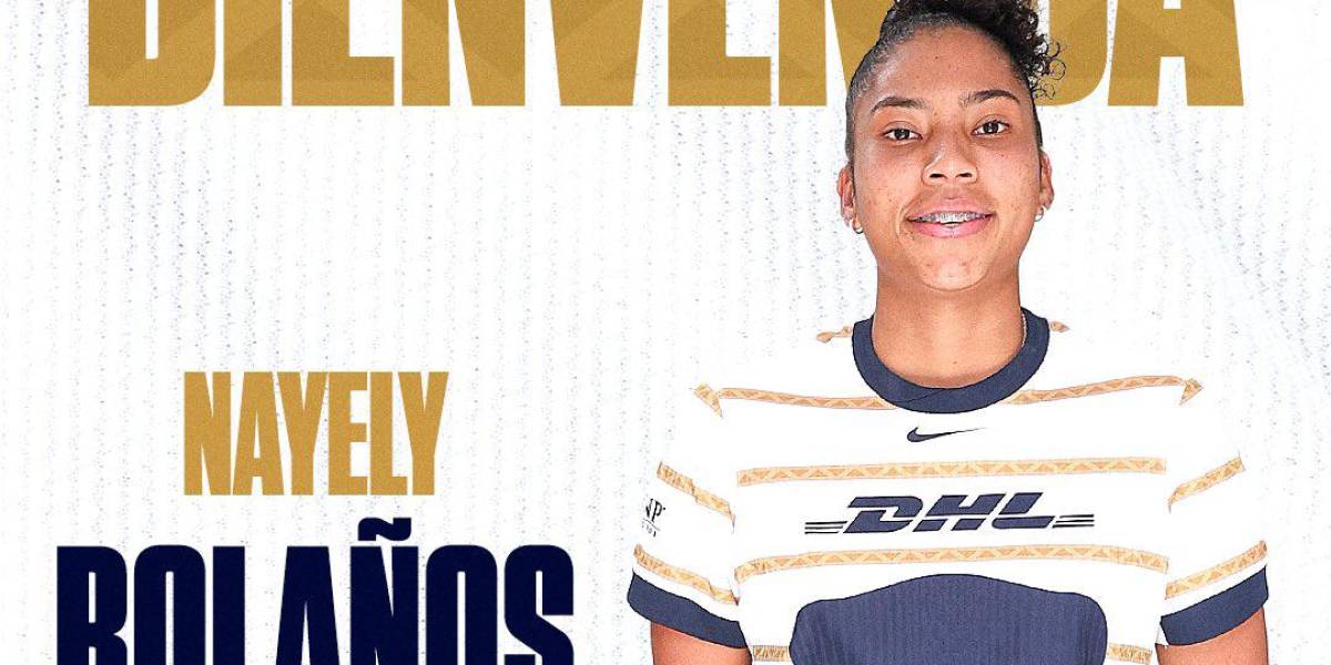 Nayeli Bolaños, nueva jugadora del Pumas mexicano