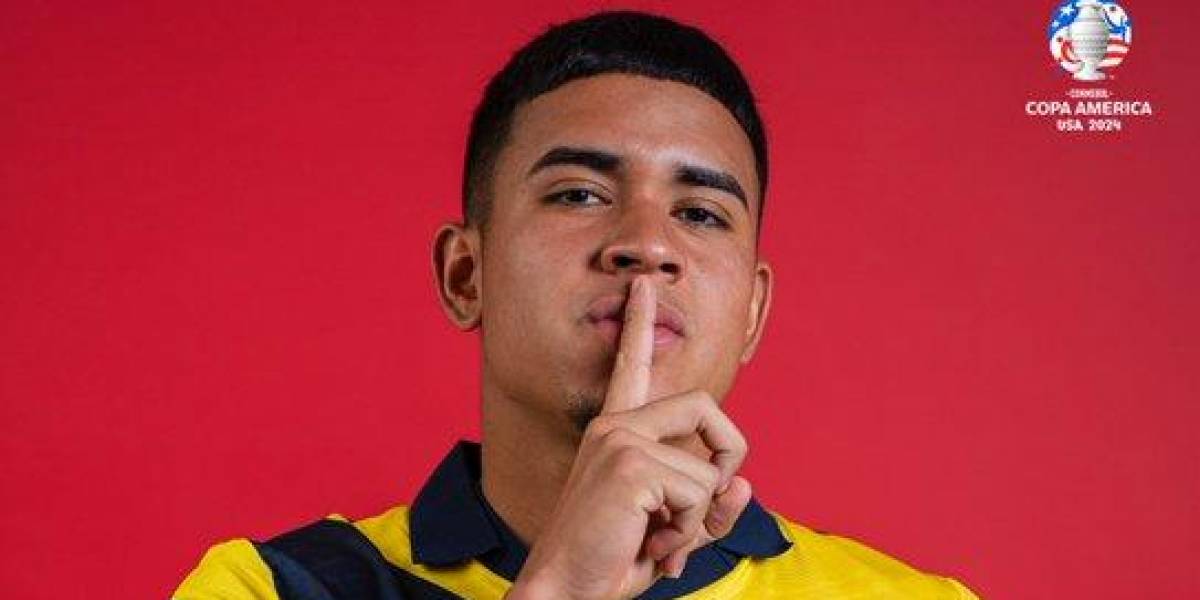 Kendry Páez es el jugador ecuatoriano más joven en disputar una Copa América