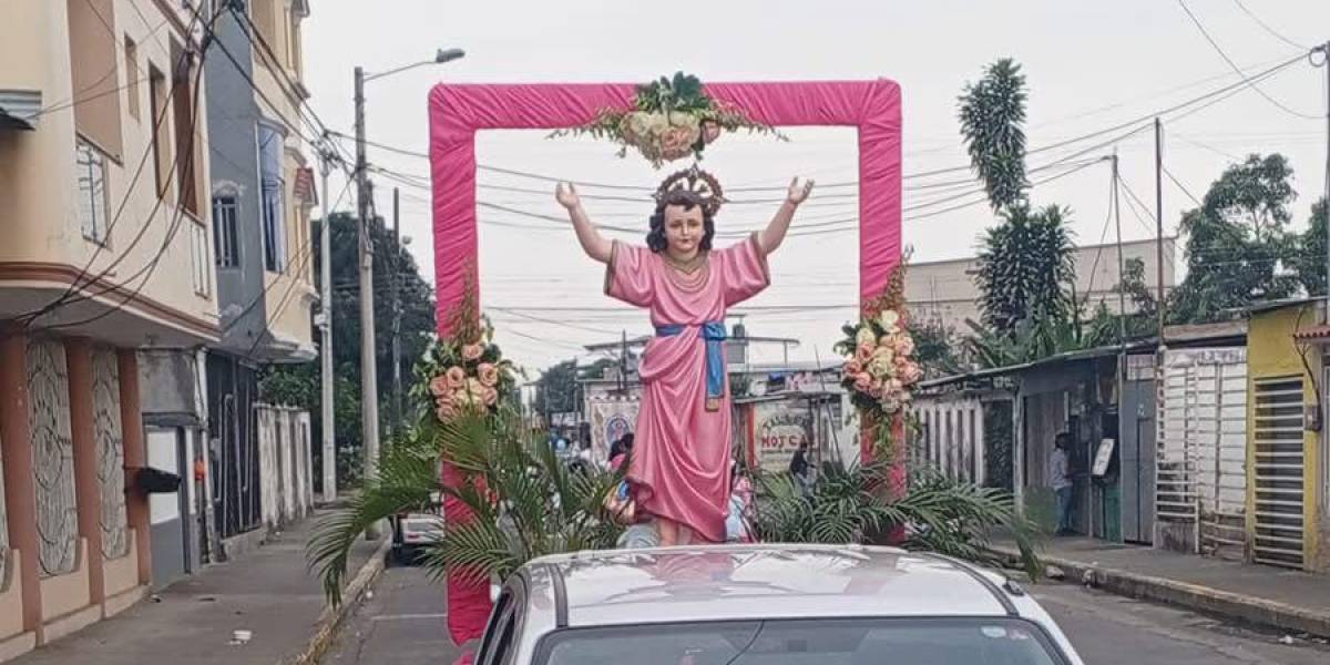 El padre del Santuario Divino Niño, Julio Villacrés, fue secuestrado en Quevedo