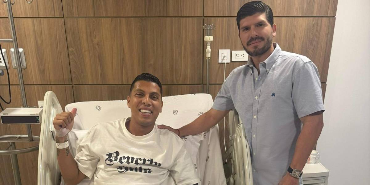 Luis Fernando León fue intervenido quirúrgicamente de su rodilla izquierda