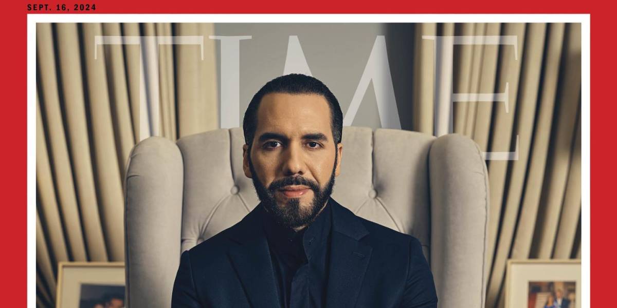 Nayib Bukele protagoniza la última portada de la revista Time