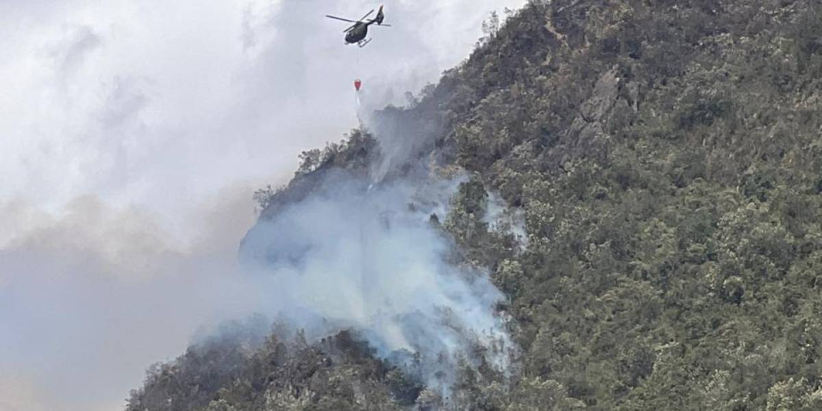 El ECU 911 registró 1 552 alertas por incendios forestales a escala nacional, en noviembre