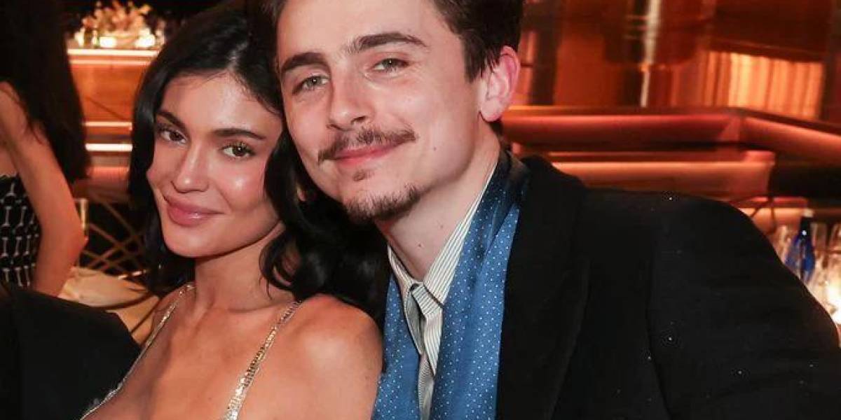 El tierno gesto de Kylie Jenner con Timothée Chalamet encienden los Globos de Oro 2025