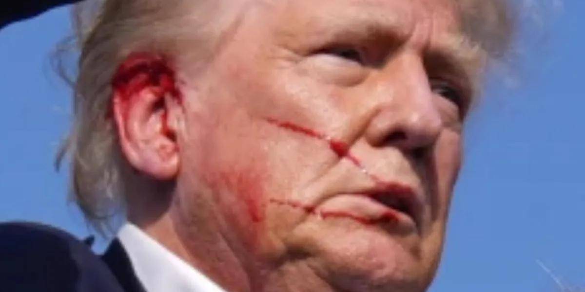 Fotografía capturó la trayectoria de la bala que hirió a Donald Trump