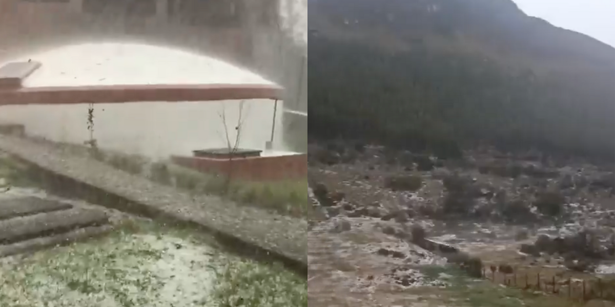 Lluvia y granizo se registran en el Parque Nacional Cajas y otras zonas de Azuay el 27 de noviembre