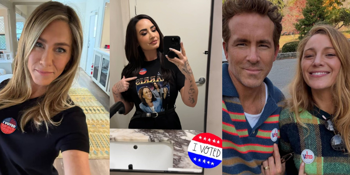 Las celebridades de Hollywood que han votado durante las elecciones presidenciales en EE. UU.