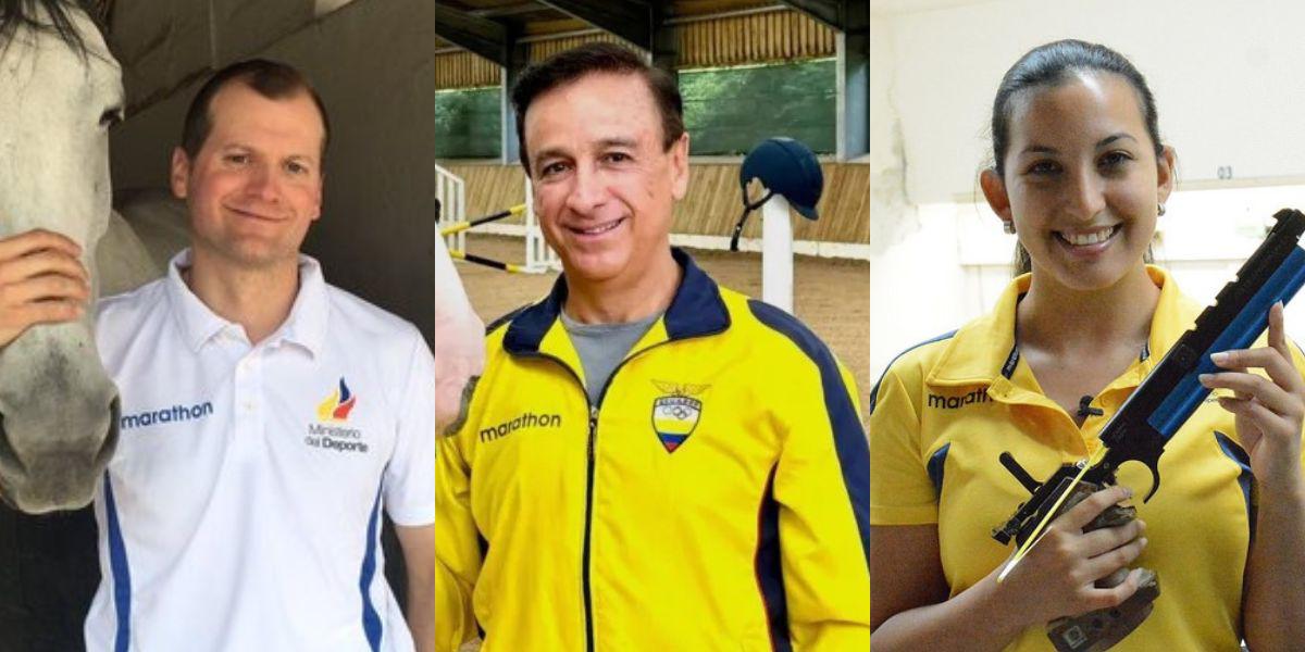 Nicolás Wetsstein, Ronald Zabala, Marina Pérez y Diana Durango serán los primeros atletas ecuatorianos en competir