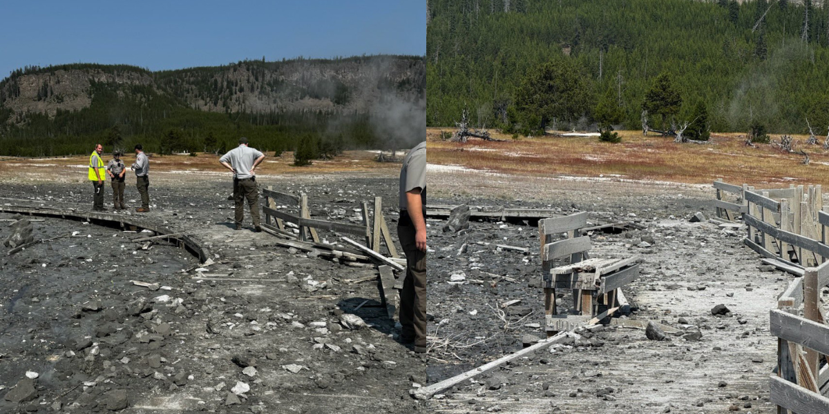 Yellowstone cierra temporalmente tras una explosión hidrotermal