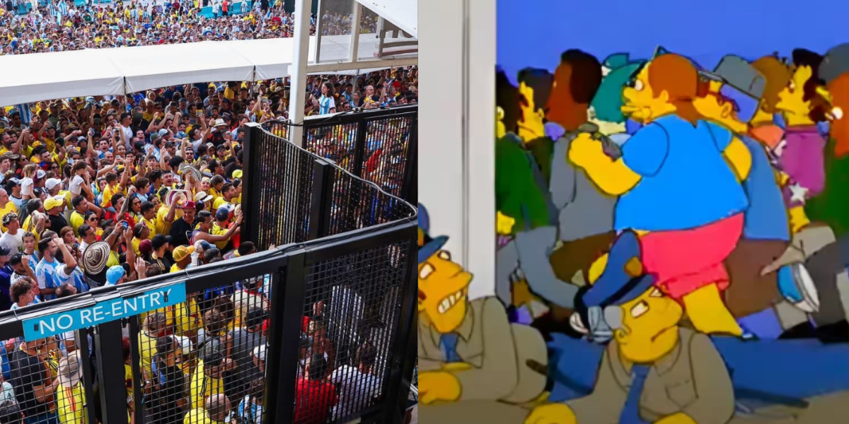 Los Simpson lo hicieron de nuevo, ¿predijeron el caótico ingreso a la final de la Copa América 2024 en Miami?