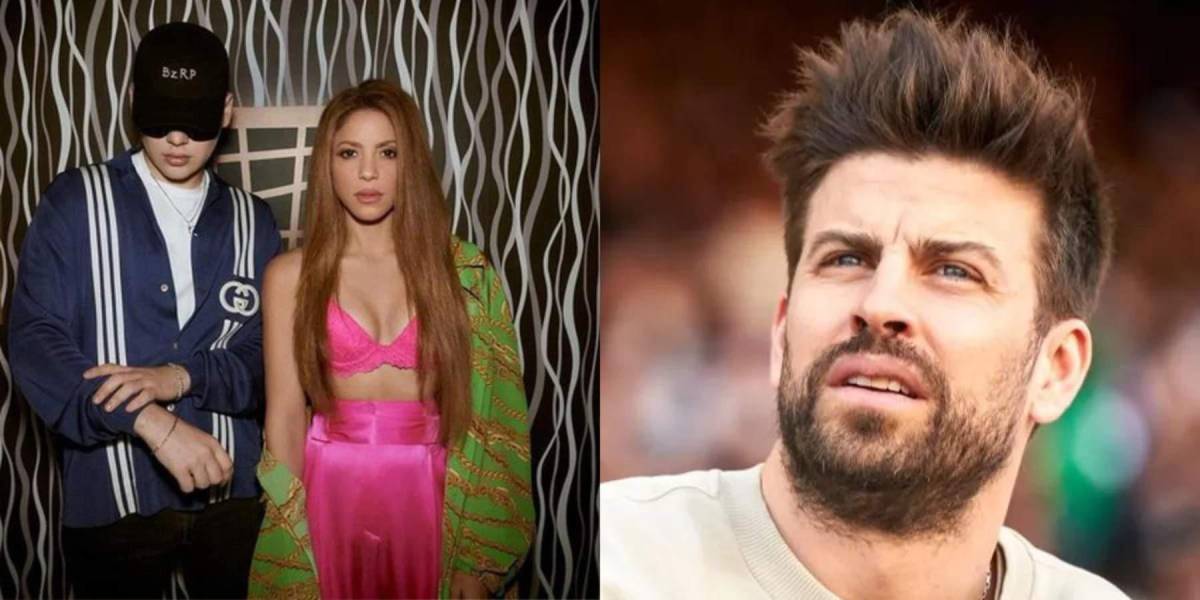 Gerard Piqué y Clara Chía se viralizan al escuchar en vivo la canción que Shakira les dedicó