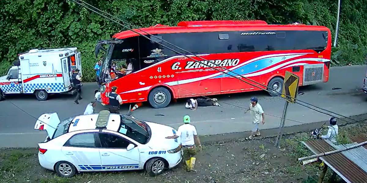 Esmeraldas: El conductor que atropelló a heridos de un siniestro recibe prisión preventiva