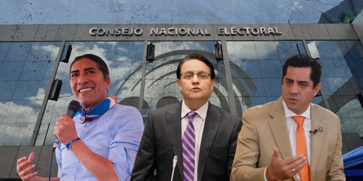 Elecciones Ecuador 2023: Yaku Pérez, Fernando Villavicencio y Xavier Hervas inscribieron sus candidaturas