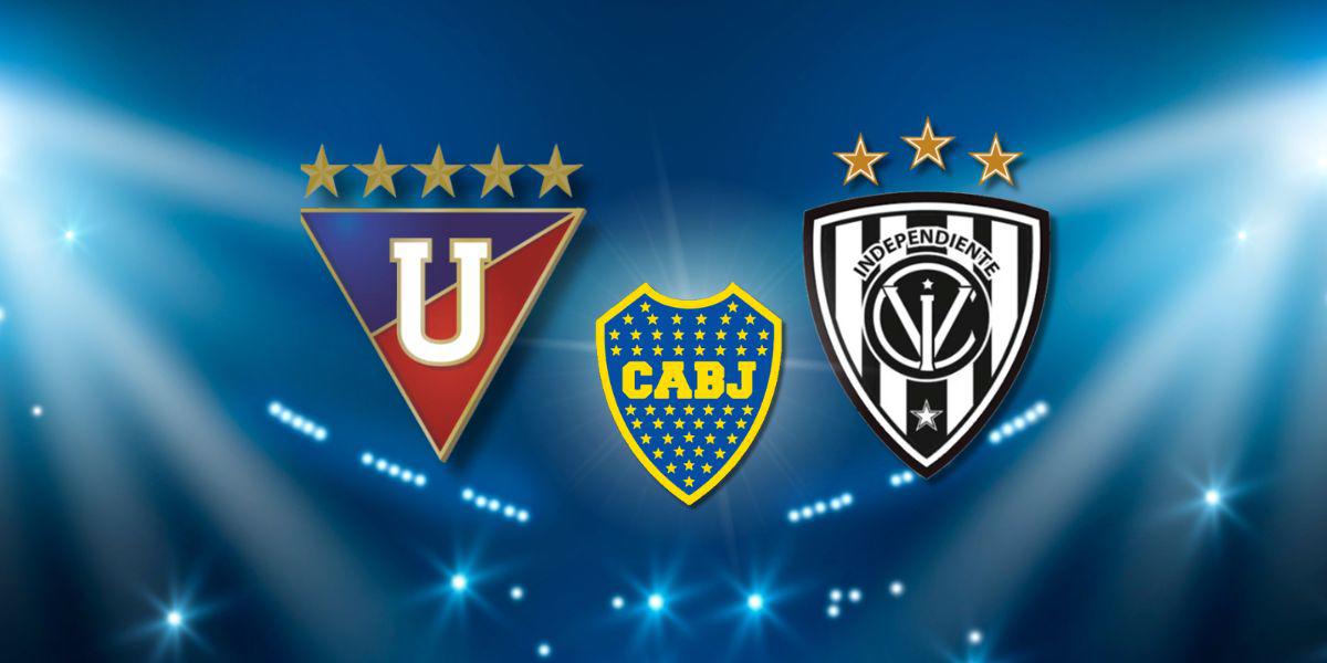 Liga de Quito o Independiente del Valle serán los rivales de Boca Juniors en los playoffs de la Copa Sudamericana