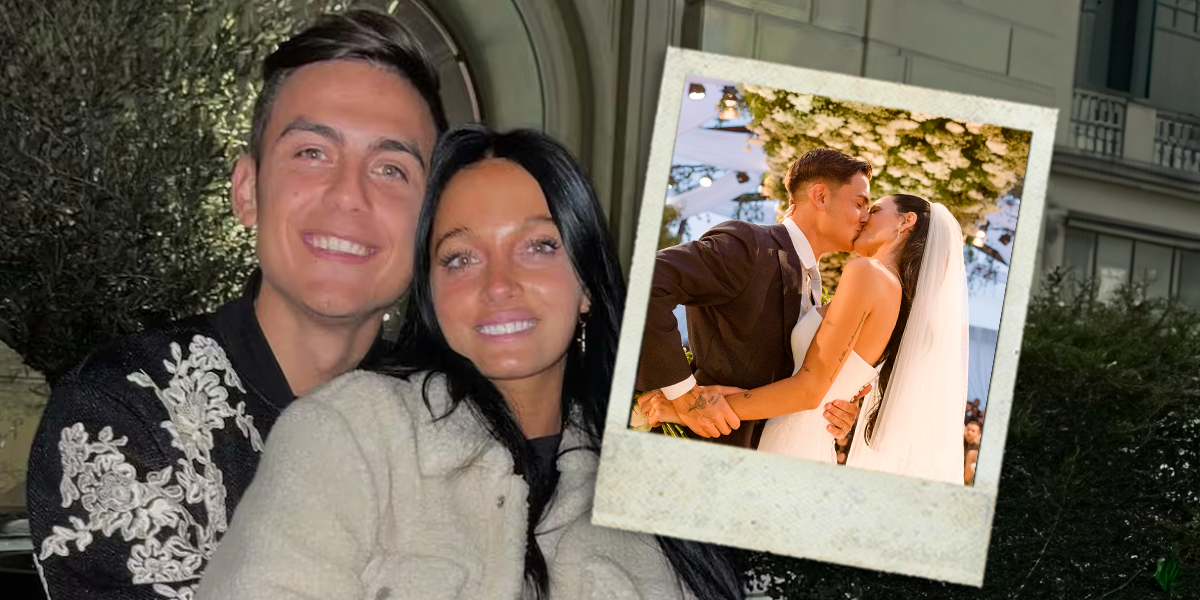 Felizmente casados, Paulo Dybala y Oriana Sabatini unieron sus vidas en una ceremonia reservada