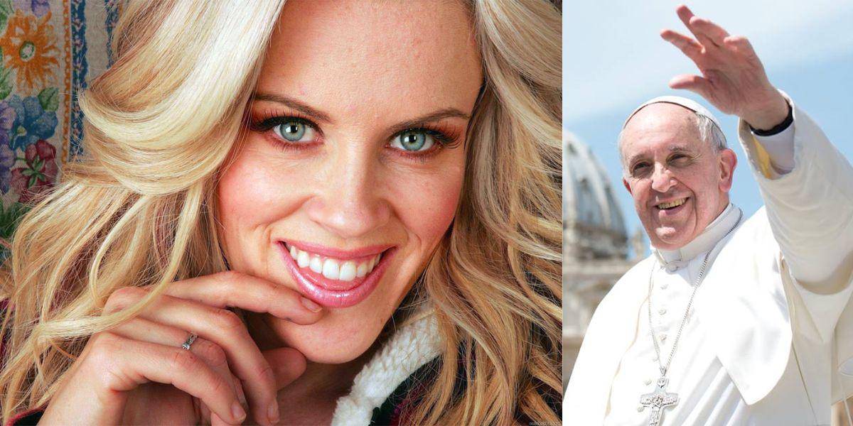 Jenna McCarthy, exmodelo de Playboy, confesó que se infiltró en la vivienda del papa Francisco y robó un objeto