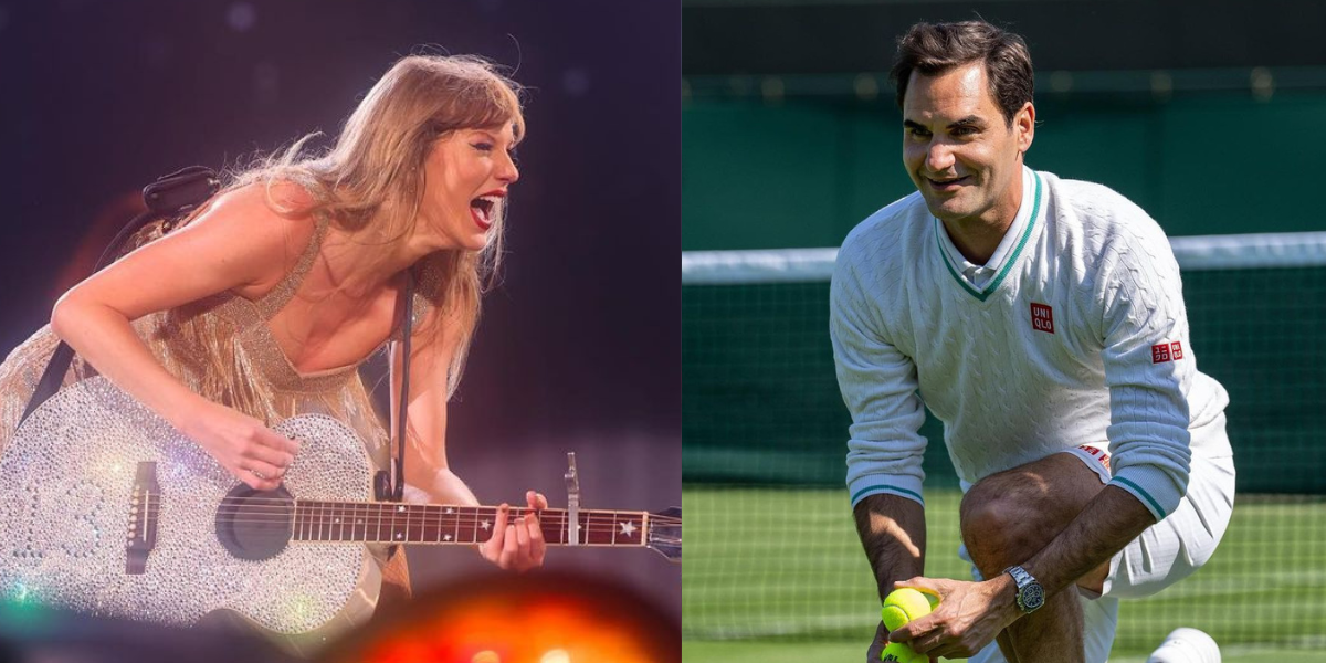 El extenista Roger Federer se declara fan de Taylor Swift