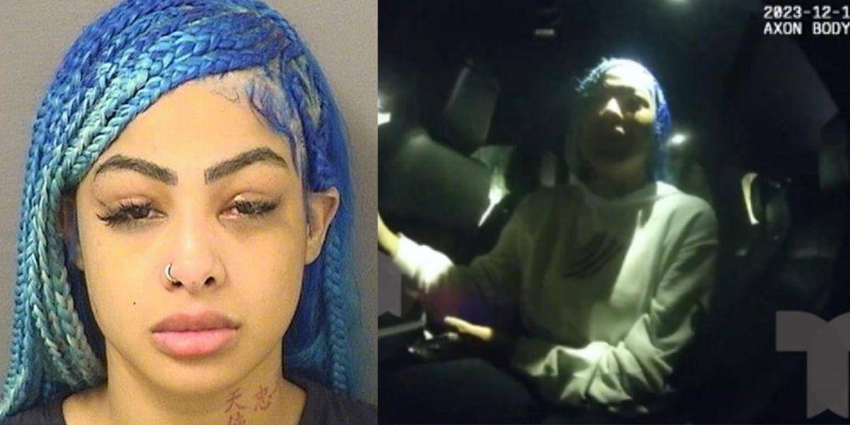 El video de la interrogación policial a Yailin tras agresiva pelea con Tekashi es difundido en redes sociales