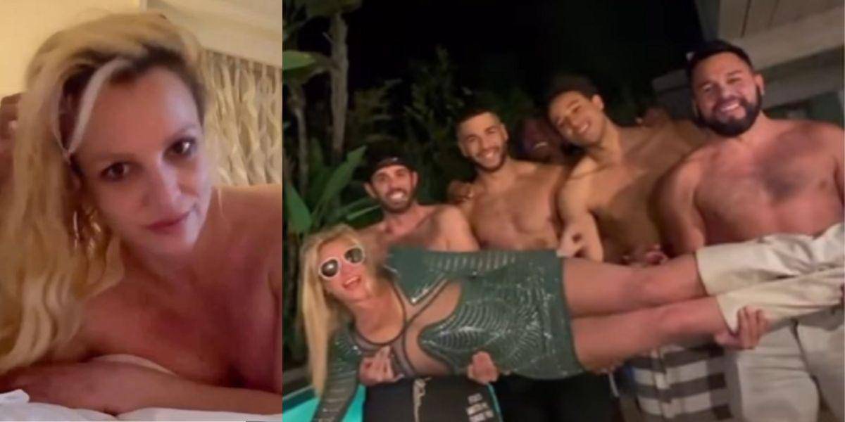 Britney Spears celebra su divorcio con una explosiva fiesta: los videos se viralizan en redes