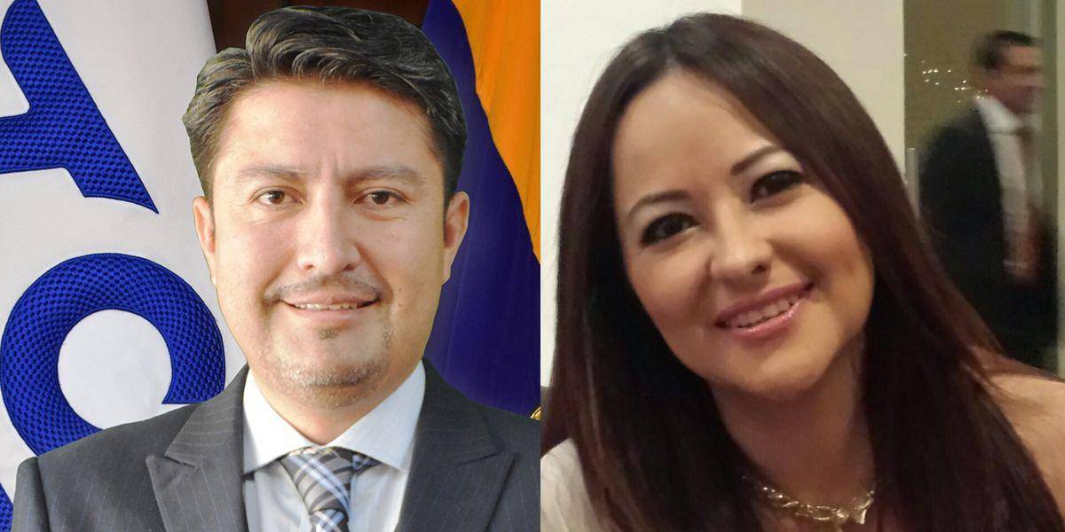 Noboa nombra a Alba Guevara, pareja del juez Guillermo Ortega, como directora de la Unidad de Gestión y Regularización
