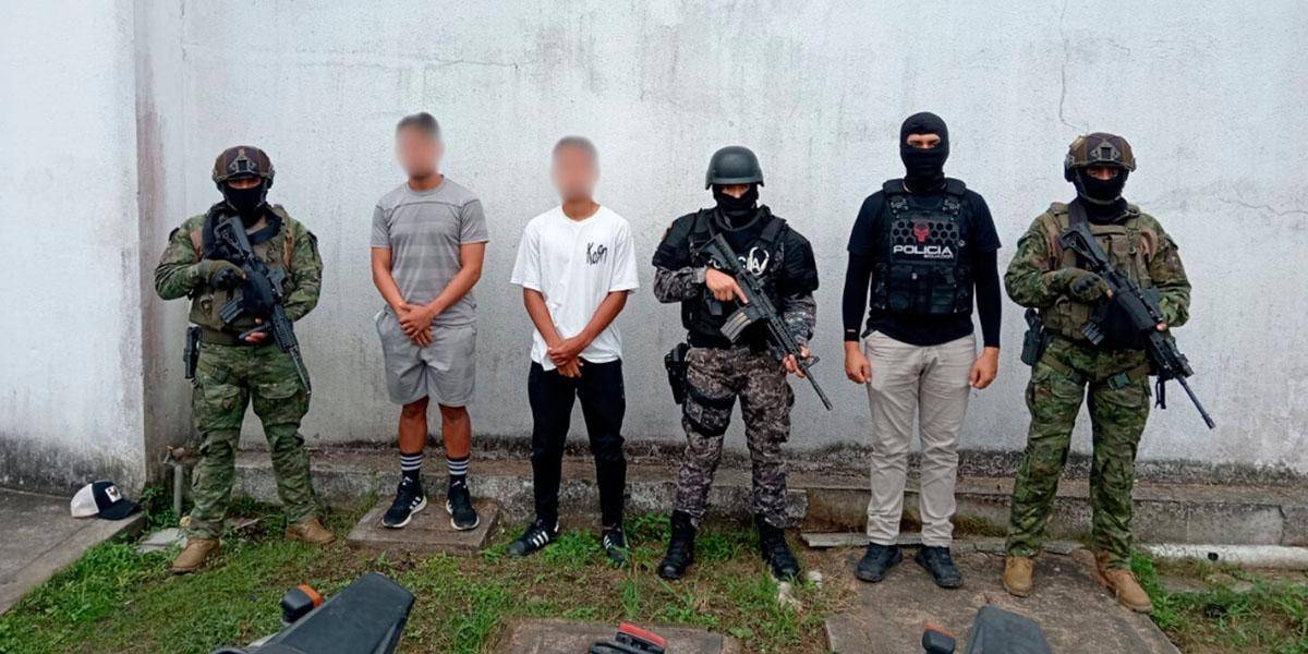 Militares y policías liberan a dos colombianos secuestrados en Quevedo