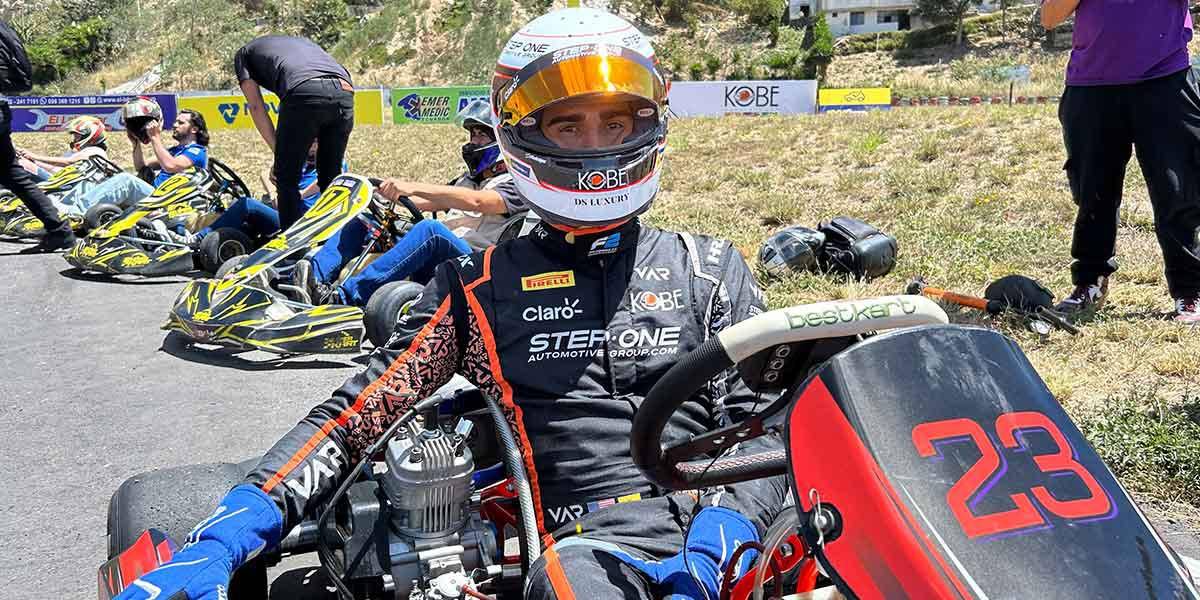 Juan Manuel Correa con el apoyo de Claro busca destacar en la Fórmula 2