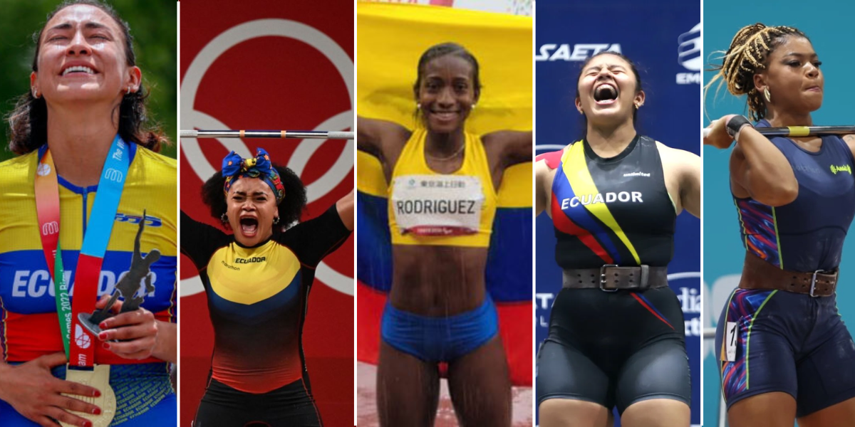Día de la Mujer: Conoce a cinco atletas representativas del deporte femenino ecuatoriano