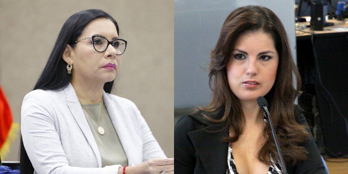 Diana Atamaint y Cristina Kronfle discrepan por la titularidad del CNE