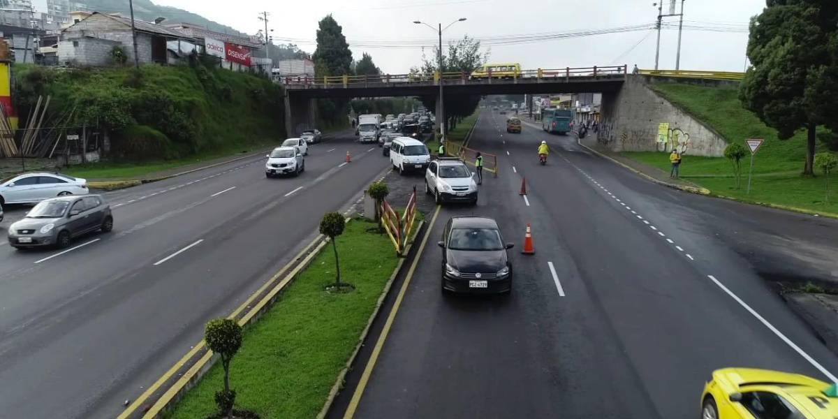 Quito: estos son los cierres viales en la autopista General Rumiñahui hasta el 16 de mayo