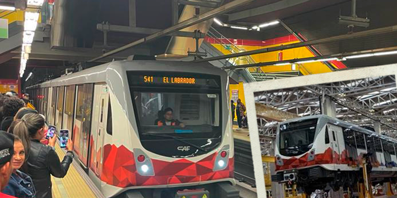 El Metro de Quito en crisis: falta contrato de mantenimiento, pero se pagan altos sueldos