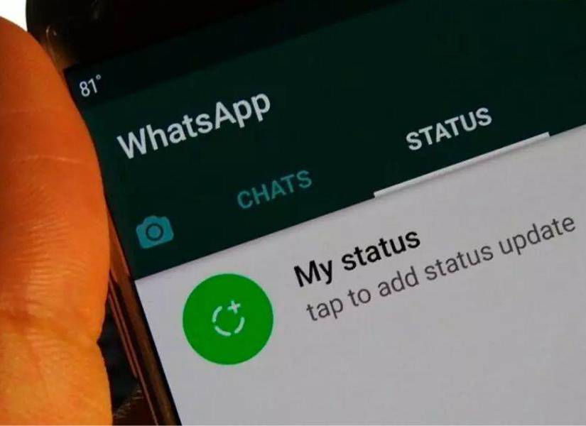 Imagen referencial de WhatsApp en su apartado de estados, el que le permite compartir material audiovisual a sus usuarios por un lapso de tiempo de 24 horas.