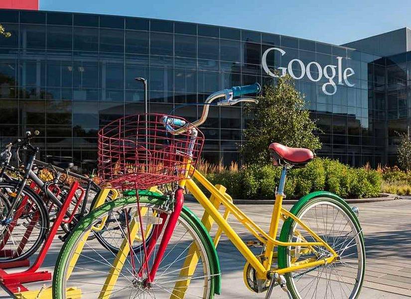 Imagen referencial de las oficinas de Google en California.