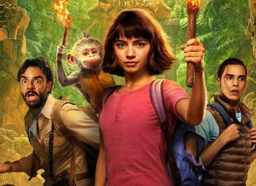 Portada de la película Dora y la Ciudad Perdida.