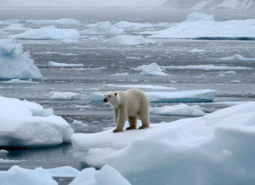 Imagen referencial del Ártico.