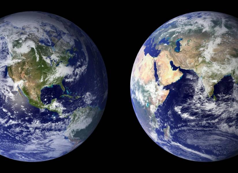 Imagen referencial del planeta Tierra.