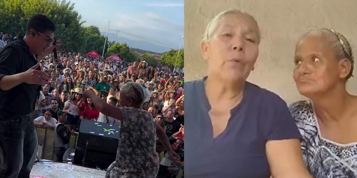 Mujer de la tercera edad que estaba desaparecida aparece en un concierto