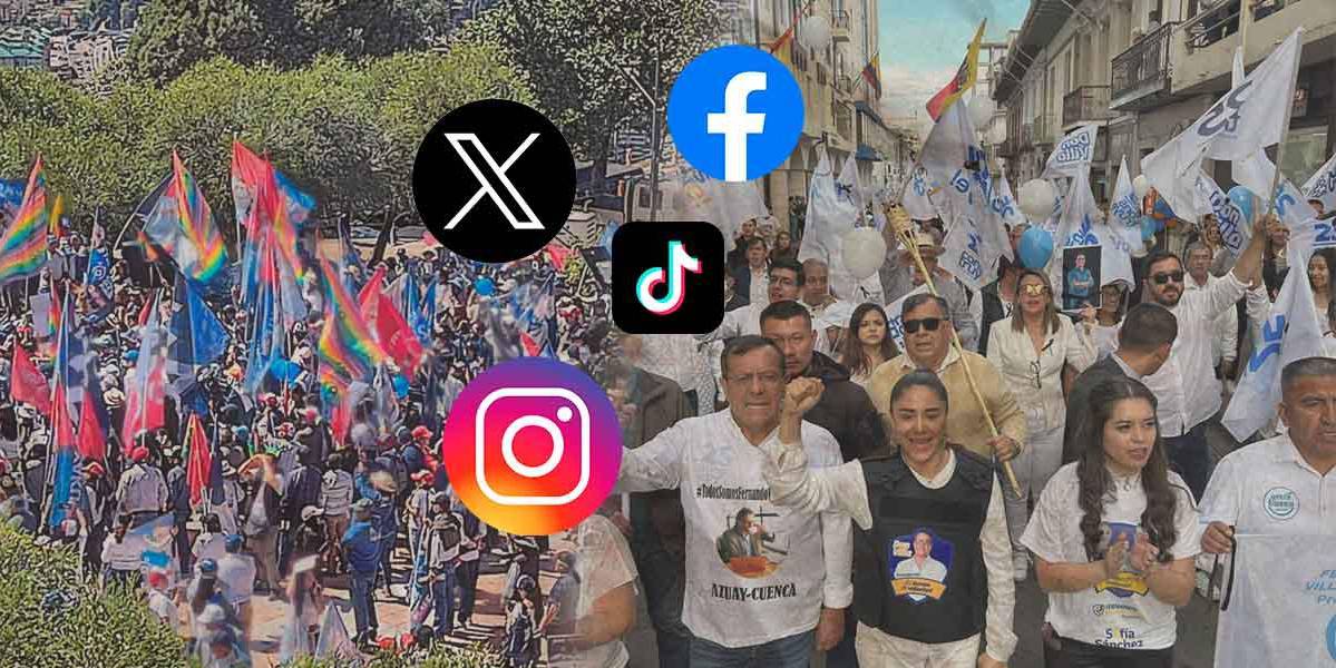 Elecciones Ecuador 2023: el silencio electoral no aplica para las redes sociales