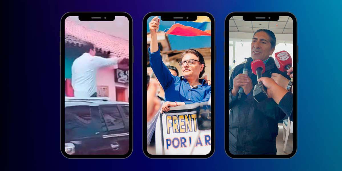 Elecciones Ecuador 2023: ataques a la prensa, amenazas a un candidato y nuevas alianzas
