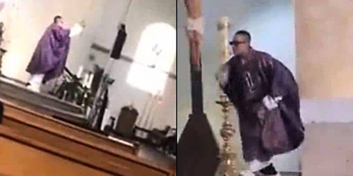 El viral video de un rapero repartiendo marihuana en altar de iglesia genera debate en redes sociales