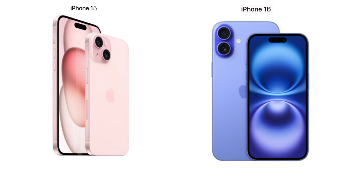 Comparativa entre el iPhone 15 y el iPhone 16, ¿vale la pena adquirir cambio?