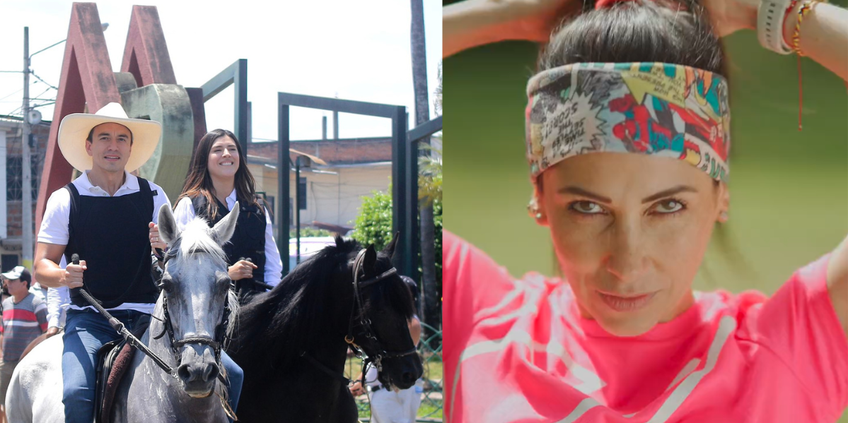 Segunda vuelta electoral 2023: Daniel Noboa monta a caballo y prueba licores; Luisa González aparece deportiva en redes