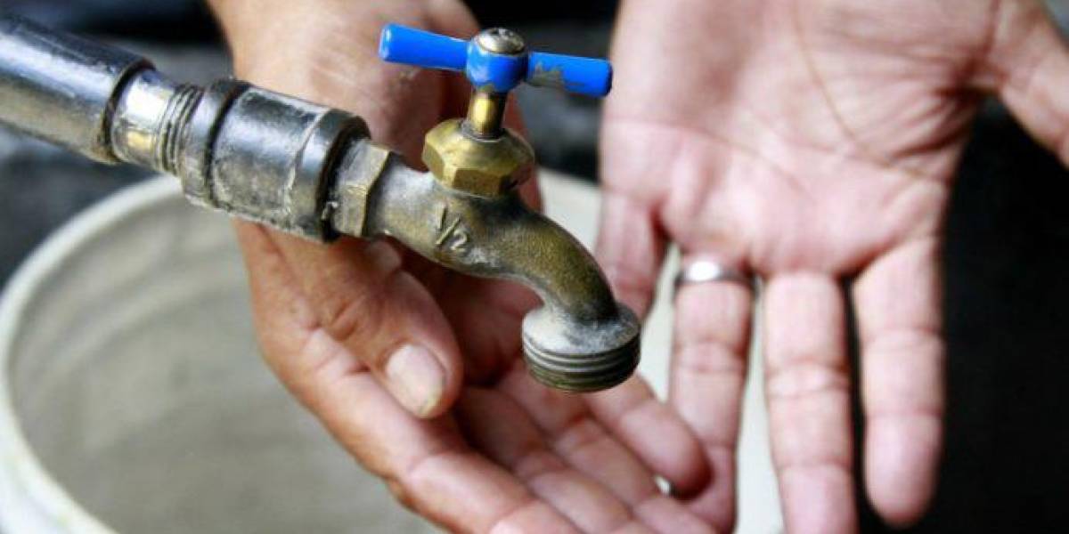 Más de 40 sectores de Guayaquil no tendrán agua por 12 horas entre el viernes 27 y sábado 28 de septiembre