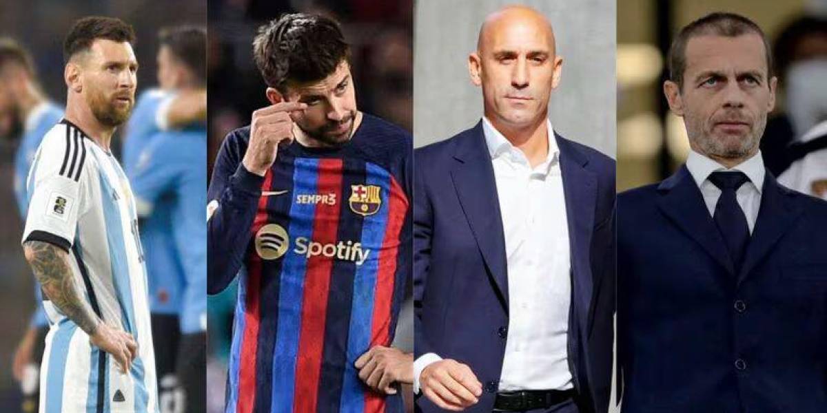 Un audio del polémico Luis Rubiales habla de un desvío de fondos que involucra a Piqué, Messi y a la UEFA