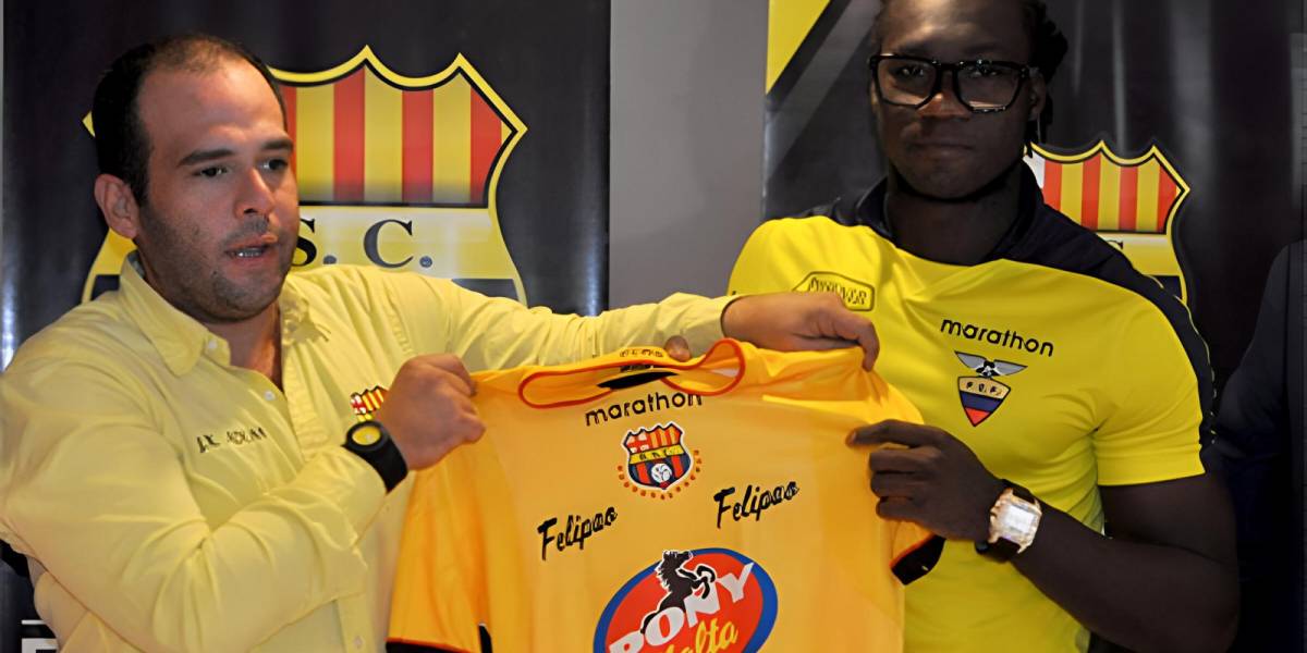 Felipe Caicedo será nuevo jugador de Barcelona SC