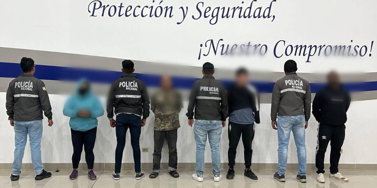 Quito: la Policía descubrió que una banda delictiva tenía a Nayón como su base de operaciones